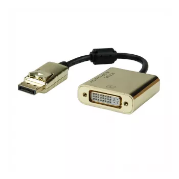 ROLINE Gold - DisplayPort adapteris - Dual Link - DisplayPort (vīrišķais)