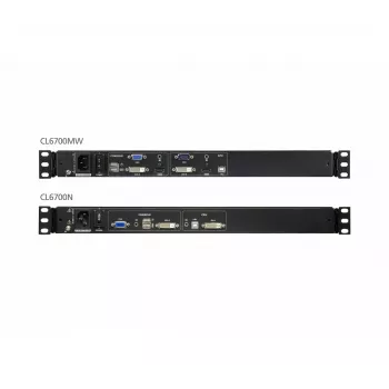 LCD konsole ATEN 17.3 collu platā ekrāna DVI/HDMI Full HD