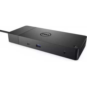 DELL WD19 vadu USB 3.2 Gen 1 (3.1 Gen 1) Type-C dokstacija, melna (WD19-130W)