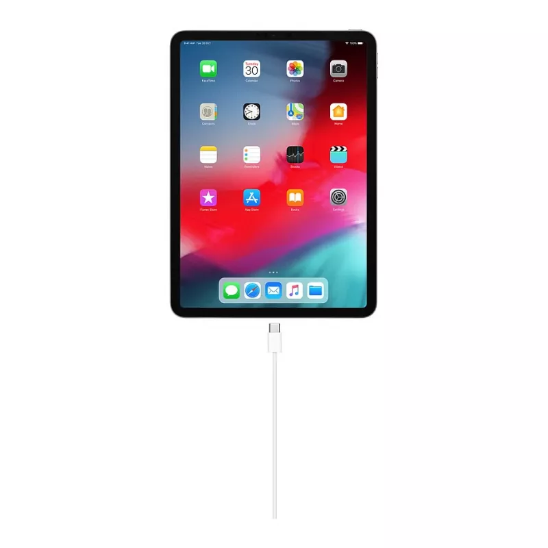 Apple USB-C uzlādes kabelis - USB kabelis - USB-C (vīriešu) uz USB-C (vīriešu) - 1,0 m - saderīgs ar 27,9 cm (11) iPad Pro (MUF72ZM/A)