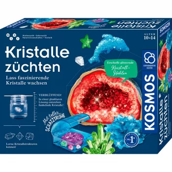 Kristālu audzēšanas eksperimentu komplekts