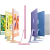 Apple iMac Silver CZ1EH-01200010 - 61 cm (24 inch) M4 10-kodolu CPU, 10-kodolu GPU, 24 GB RAM, 1 TB SSD, standarta stikls, Magic Keyboard TID un NUM
