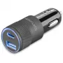 4smarts Rapid+ - Auto barošanas avots - 27 W - 3 A - QC 3.0, PD - 2 izejas (USB, USB-C)