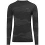 VIKING Gasher Man Longsleeve Merino vīriešu apakškrekls, izmērs M, melns