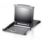 ATEN CL5708N - 1280 x 1024 pikseļi - Rack-uzstādīšana - 1U - Melns