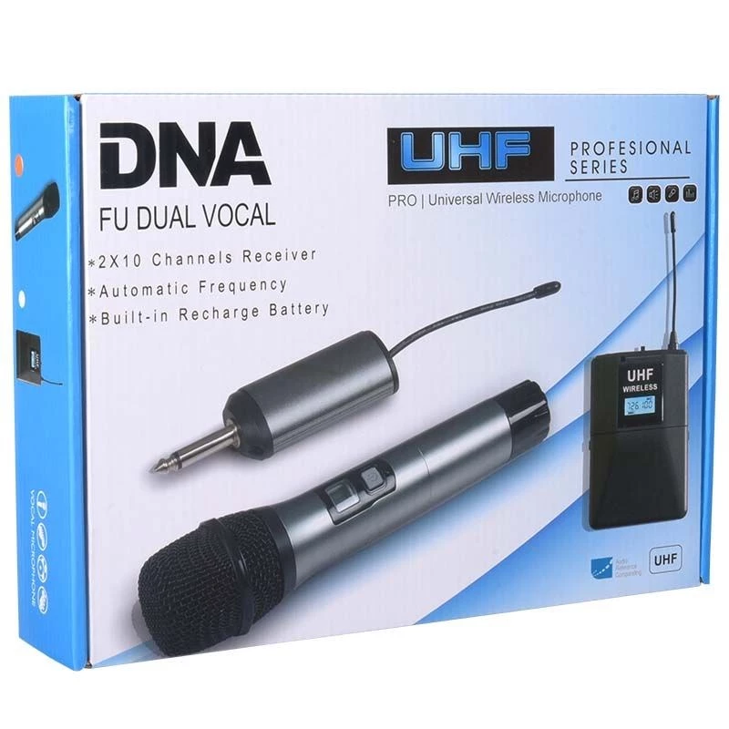 DNA Professional FU Dual Vocal - bezvadu mikrofonu sistēma