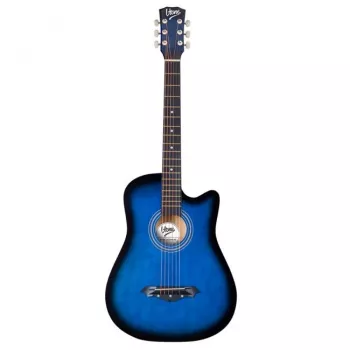 V-TONE AG One BB - 4/4 akustiskā ģitāra, zilā uzliesmojuma krāsa