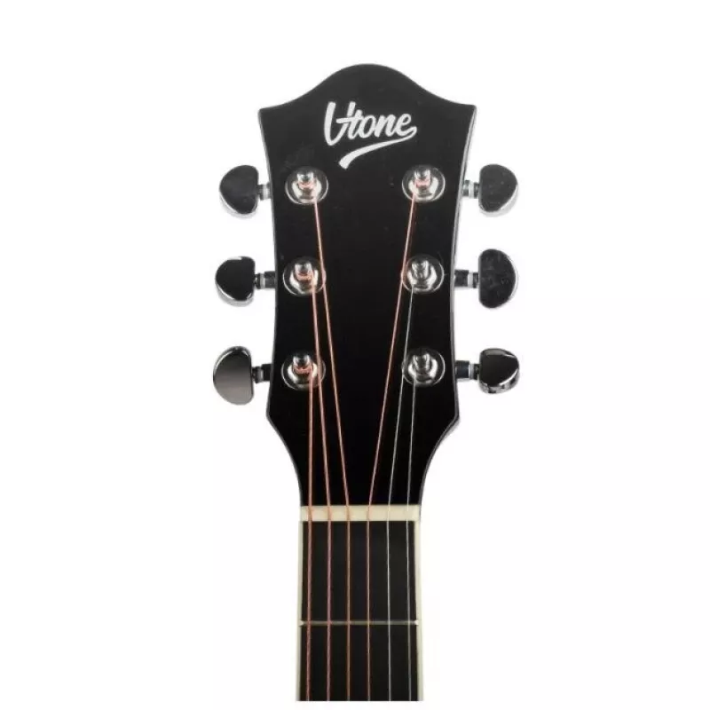 V-TONE AG Two BK — 4/4 akustiskā ģitāra, melna