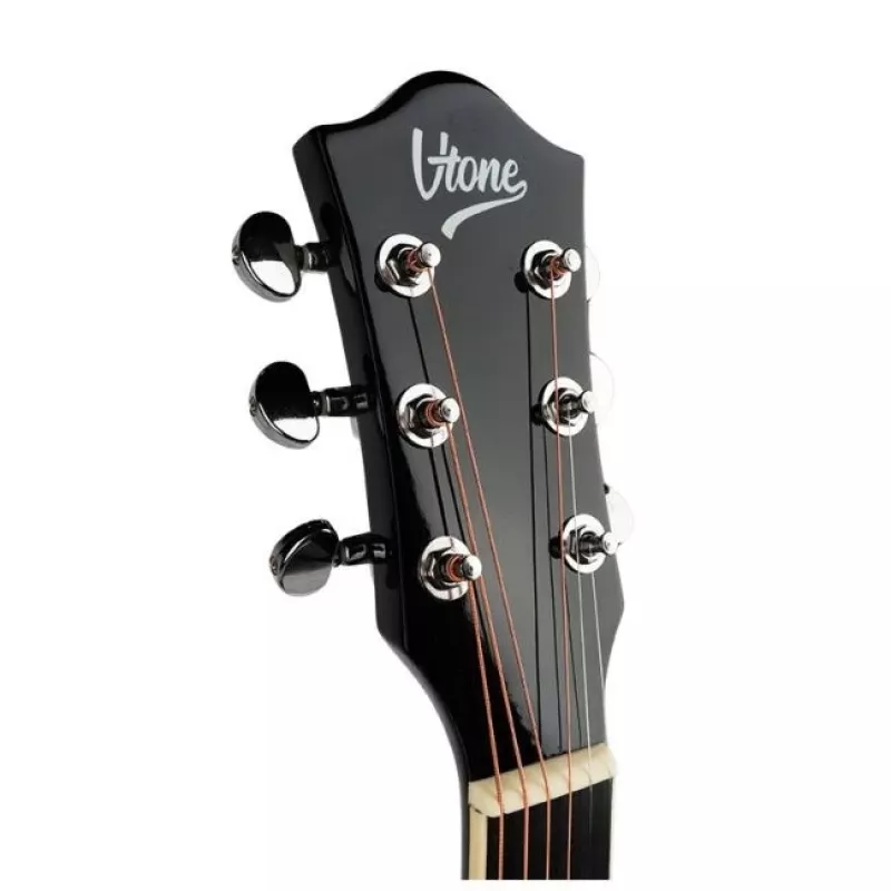 V-TONE AG Two BK — 4/4 akustiskā ģitāra, melna
