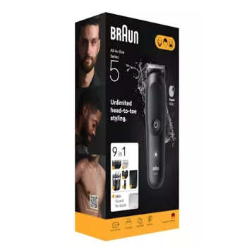 Matu griezējs Braun AIO5540 Melns Litija-jons 120 min