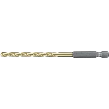 Makita D-14956 HSS TiN metāla urbis 1 gab. 4,2 mm Kopējais garums 95 mm Titāna pārklājums 1/4 inch