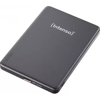 Intenso MW5000 magnētiskais power bank 5000 mAh pelēks