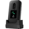 Doro Leva E30 saliekamais telefons 2.8 collu 1150 mAh Melns Balts