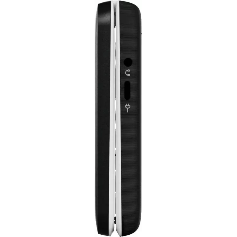Doro Leva E30 saliekamais telefons 2.8 collu 1150 mAh Melns Balts