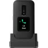 Doro Leva E30 saliekamais telefons 2.8 collu 1150 mAh Melns Balts