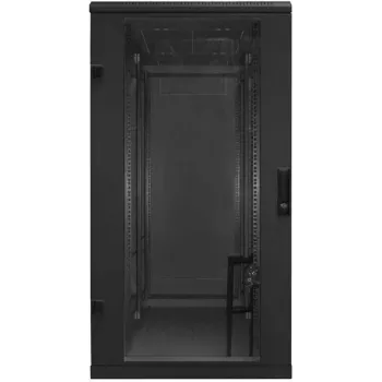 Triton RMA-27-A66-BAX-N1 27U 600x600 grīdas tīkla skapis melns