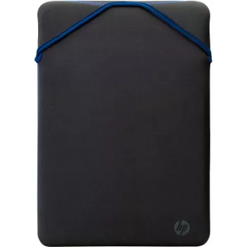 HP Reversible Protective 15.6 Sleeve Case Melns, Zils (2F1X7AA#000)