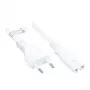 Euro-Netzkabel Euro-Stecker Typ C (gerade) an C7/Euro 8 Buchse (gerade), weiß, 0,75 mm², 1,8 m, Good Connections® (P0370-W018)