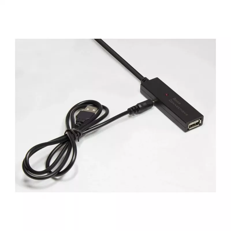 Good Connections GC-M0132 USB 2.0 pagarinātājkabelis 10 m, USB A vīriešu - USB A sieviešu, 480 Mbit/s, melns