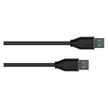 Good Connections 2831-AA010S USB 3.2 Gen 2 kabelis 1 m, A-A, melns