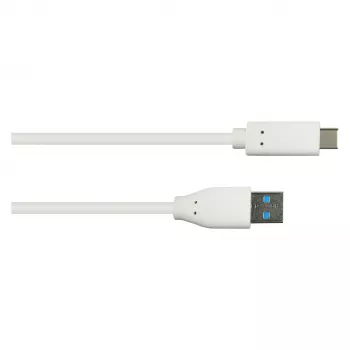 Good Connections 2831-AC010W — 1 m — USB A — USB C — USB 3.2 Gen 2 — 10 Gbit/s — Balts