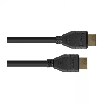 Alcasa 4521-010 HDMI kabelis 1 m - 4800 Gbit/s - ARC - Melns