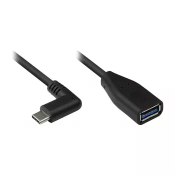 Goodconnections 2811-OTGW USB kabelis melns