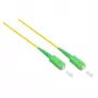 Alcasa LW-S905LASA Optiskās šķiedras kabelis 5 m LC/APC SC/APC FTTH G.652D Dzeltens (LW-S905LASA)