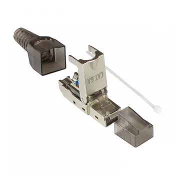 Good Connections GC-N0147 - RJ-45 savienotājs - Melns/Sudrabs/Caurspīdīgs - Vīrišķais - Taisns - Cat6a - S/UTP (STP)