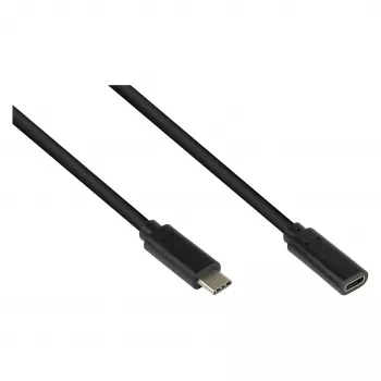 Good Connections GC 2831-CV005S - USB 3.1 kabelis C-Spraudnis > C-Ligzda 0.5 m - Kabelis - Digitāls/Dati