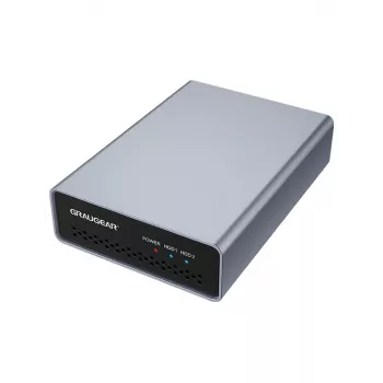 GRAUGEAR G-25RD2-AC-10G Sudraba 2.5 collu HDD/SSD korpuss ar 10 Gbit/s
