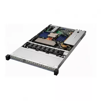Datora korpuss ASRock Barebone 1U Single Socket SP5 1U24E1S-GENOA/2L2T Melns