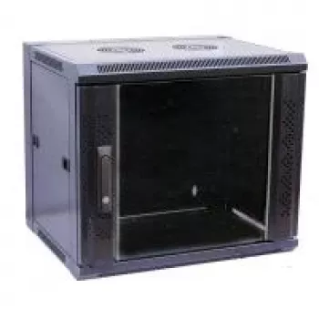 VALUE Secomp VALUE - Sienas skapis - Melns - 6U - 48.3 cm (19 inch)