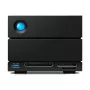 LaCie 2big Dock v2 60TB galda disku masīvs, 2 nodalījumu HDD krātuve