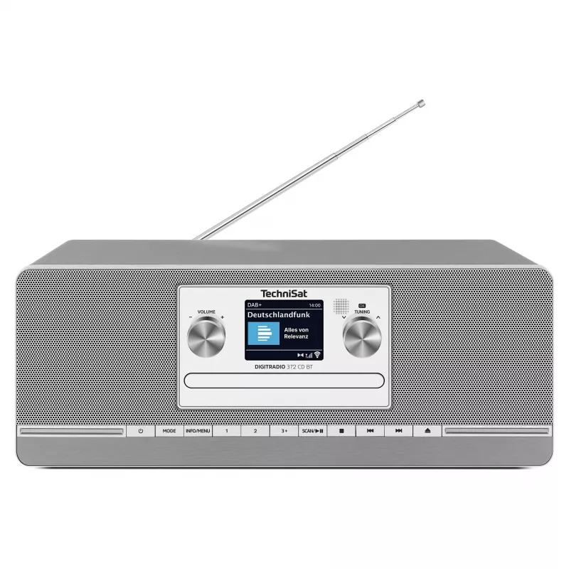 TechniSat DIGITRADIO 372 CD BT virtuves radio ar CD, Bluetooth un DAB+