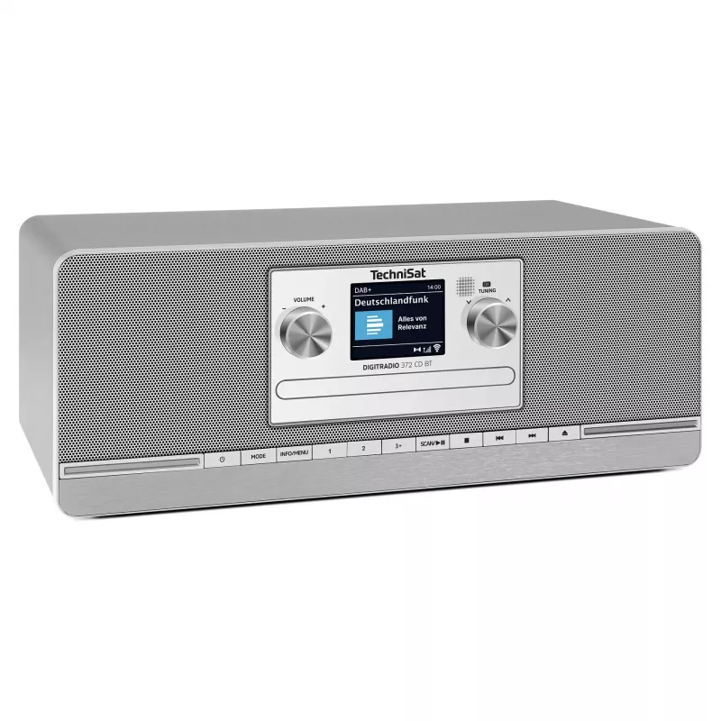 TechniSat DIGITRADIO 372 CD BT virtuves radio ar CD, Bluetooth un DAB+