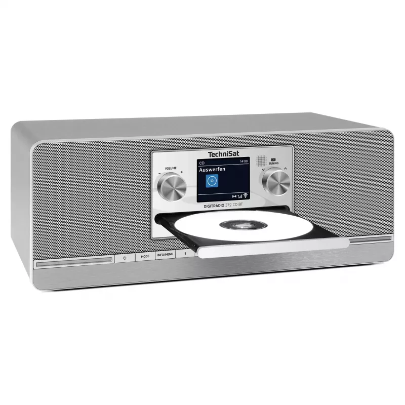TechniSat DIGITRADIO 372 CD BT virtuves radio ar CD, Bluetooth un DAB+