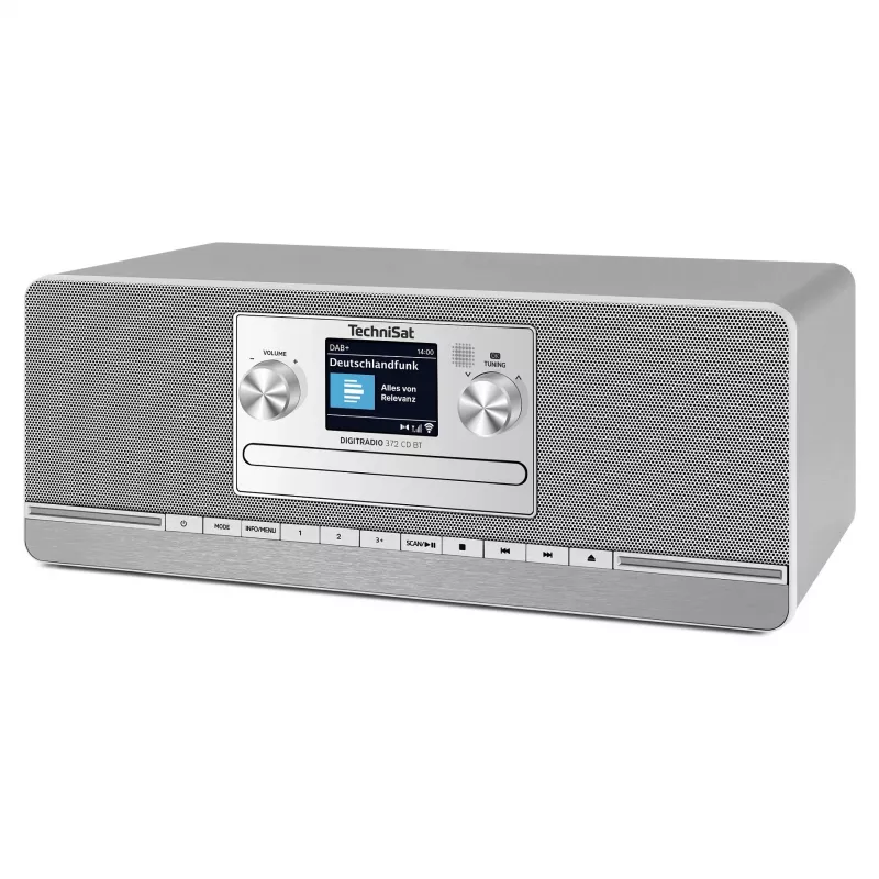 TechniSat DIGITRADIO 372 CD BT virtuves radio ar CD, Bluetooth un DAB+