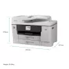 Daudzfunkciju tintes printeris Brother MFC-J6960DW — A3, 1200 x 4800 dpi, 31 lpp/min, Wi‑Fi, Ethernet, Duplex