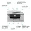 Daudzfunkciju tintes printeris Brother MFC-J6960DW — A3, 1200 x 4800 dpi, 31 lpp/min, Wi‑Fi, Ethernet, Duplex