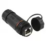 Good Connections savienotājs vītā pāra kabelim IP68 Cat. 6a RJ45 pilnībā ekranēts melns