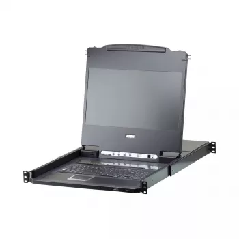 KVM Slēdzis ATEN 8-Port 17.3 collu DVI Full HD LCD