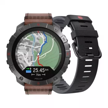 Viedpulkstenis Polar Grit X2 Pro Titan Black