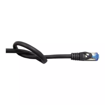 RNS® Patch Cable SmartFLEX, Cat.6A, S/FTP, PiMF, bezhalogēns, 500MHz, melns, 1m, Good Connections® (8060-SF010S)