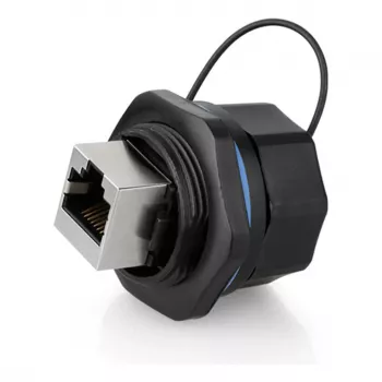 Alcasa IC06-R103 - RJ45 savienotājs - Melns - Vara - Plastmasa - Silikagels - IP65 - IP67 - -40 - 80 °C