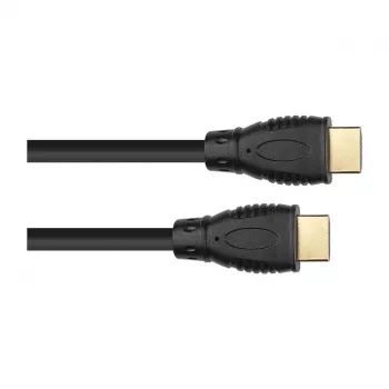 Savienojuma kabelis HDMI 2.0b, 4K / UHD @60Hz, 18 Gbit/s, apzeltīti kontakti, melns, 5m, Good Connecti (4520-050)
