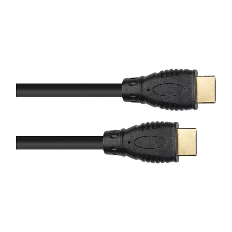 Savienojuma kabelis HDMI 2.0b, 4K / UHD @60Hz, 18 Gbit/s, apzeltīti kontakti, melns, 5m, Good Connecti (4520-050)