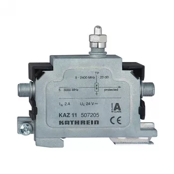 Pārsprieguma aizsargs Kathrein KAZ 11 melns sudrabs