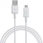 Samsung ECBDU4EWE microUSB uzlādes kabelis 1,5 m Balts