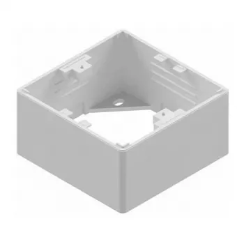 EasyLan preLink / fixLink Datu Ligzda Balta, 80x80x42 mm RAL 9010 (CKVDAP90)
